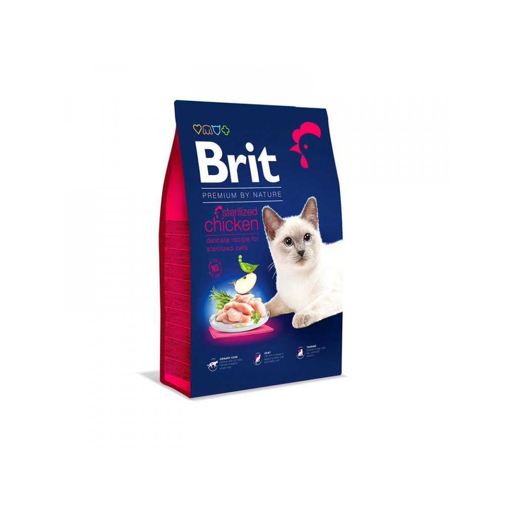 Brit Premium Cat by Nature Sterilized Chicken 1,5kg