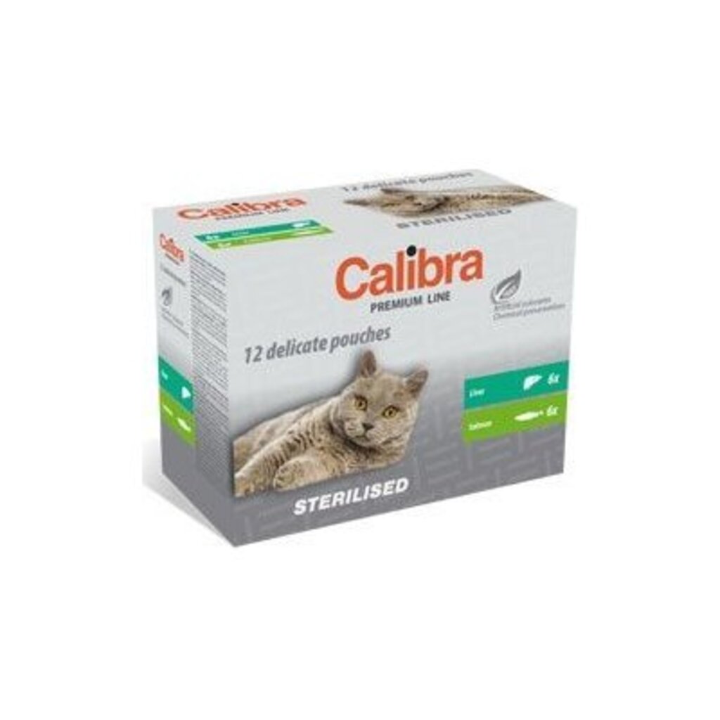 Calibra Cat kapsa Premium Steril. multipack 12x100g