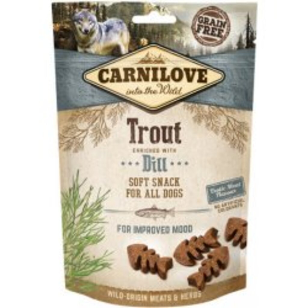 Carnilove Dog Semi Moist Trout enriched with Dill 200g